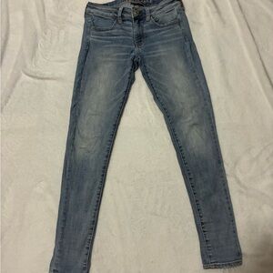 American Eagle Outfitters Light Blue Skinny Jeans